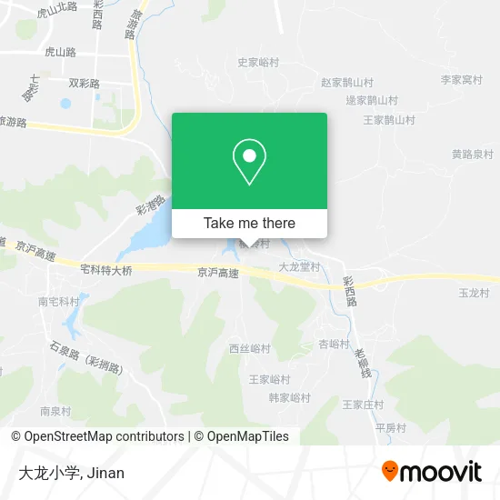 大龙小学 map