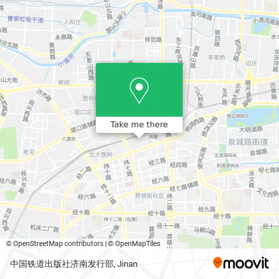中国铁道出版社济南发行部 map