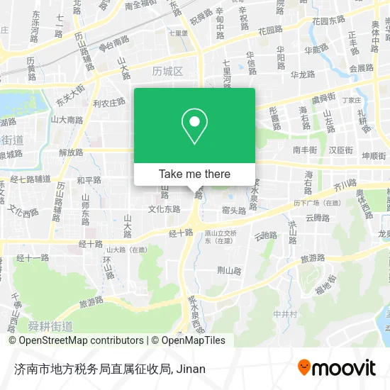济南市地方税务局直属征收局 map