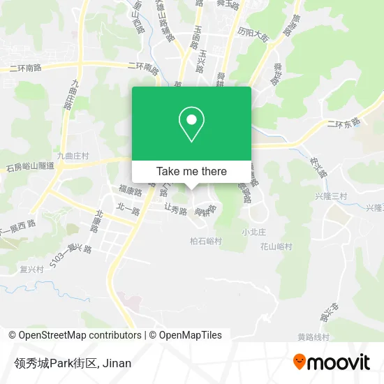 领秀城Park街区 map