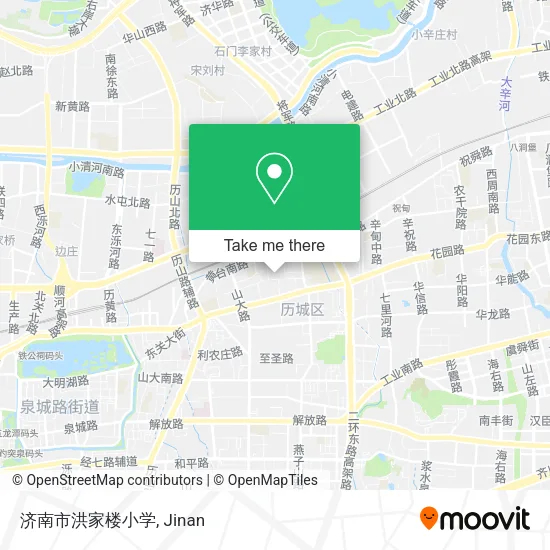 济南市洪家楼小学 map
