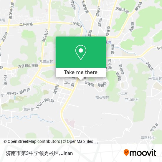 济南市第3中学领秀校区 map