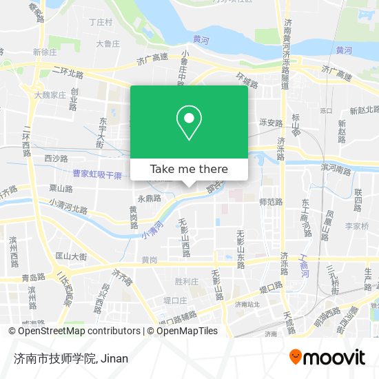 济南市技师学院 map