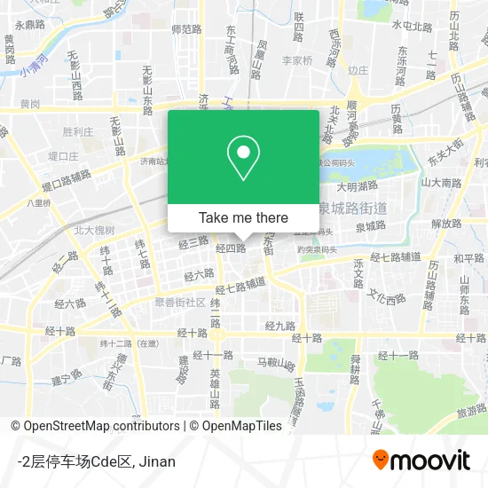 -2层停车场Cde区 map