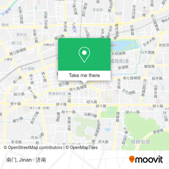 南门 map