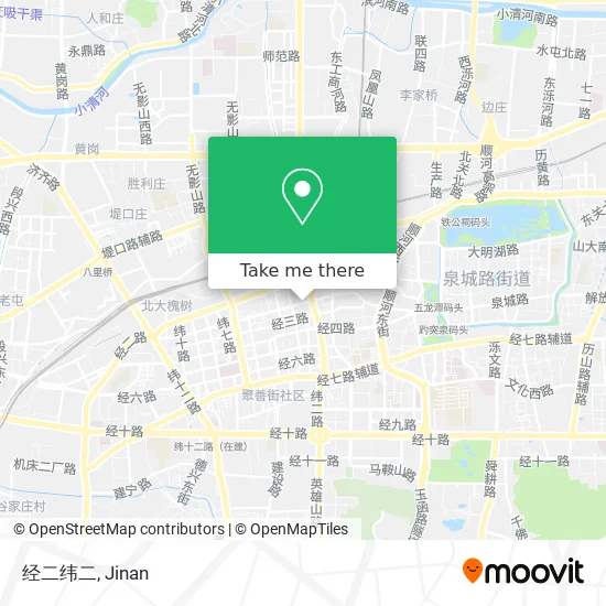 经二纬二 map