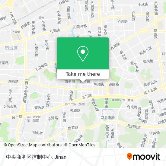 中央商务区控制中心 map
