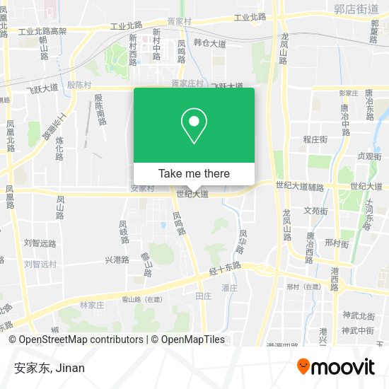 安家东 map