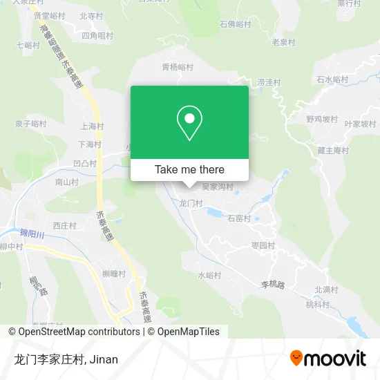 龙门李家庄村 map