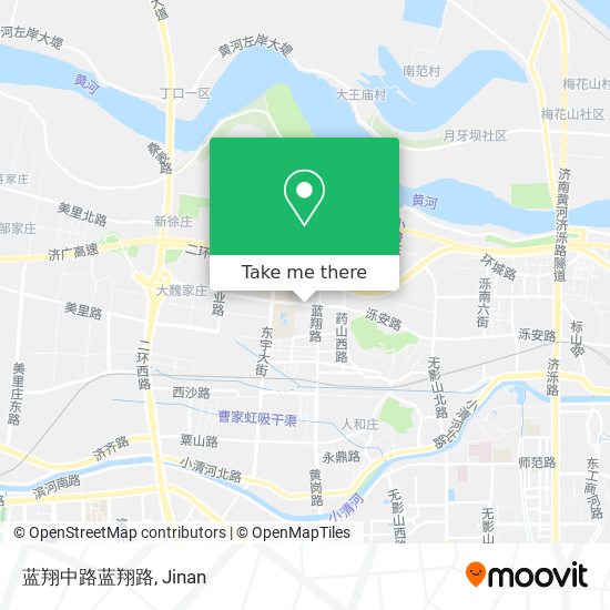 蓝翔中路蓝翔路 map