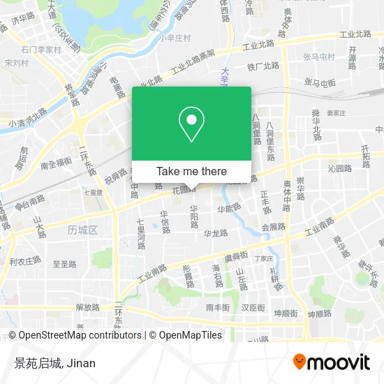 景苑启城 map