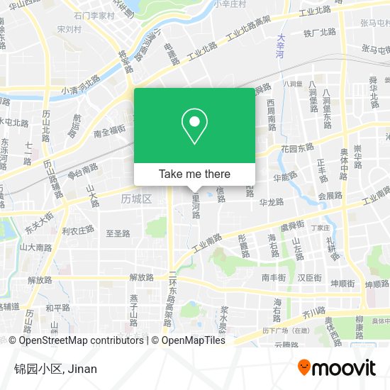 锦园小区 map