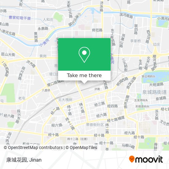康城花园 map