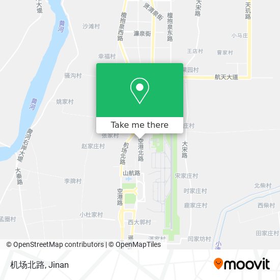 机场北路 map