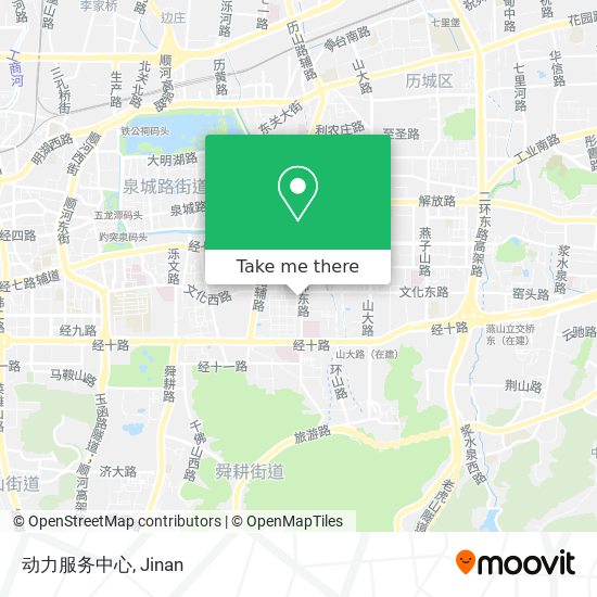 动力服务中心 map