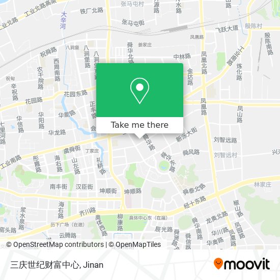 三庆世纪财富中心 map