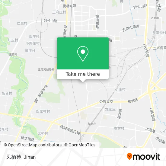 凤栖苑 map