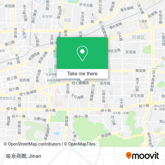 银座商圈 map