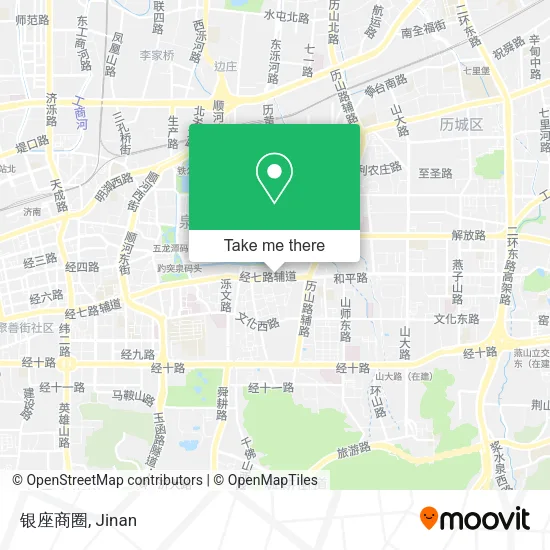 银座商圈 map