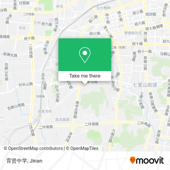 育贤中学 map
