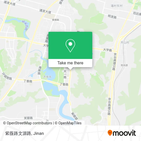 紫薇路文源路 map