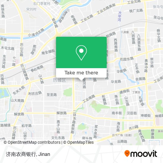 济南农商银行 map