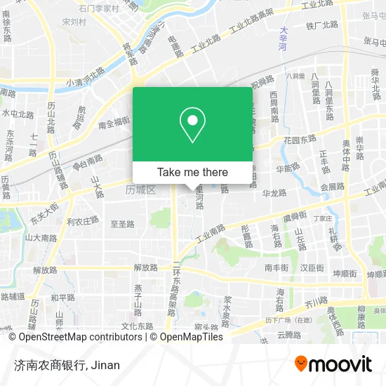 济南农商银行 map