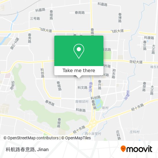 科航路春意路 map