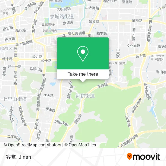 客堂 map