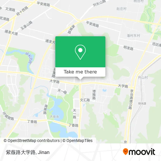 紫薇路大学路 map