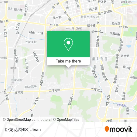 卧龙花园4区 map