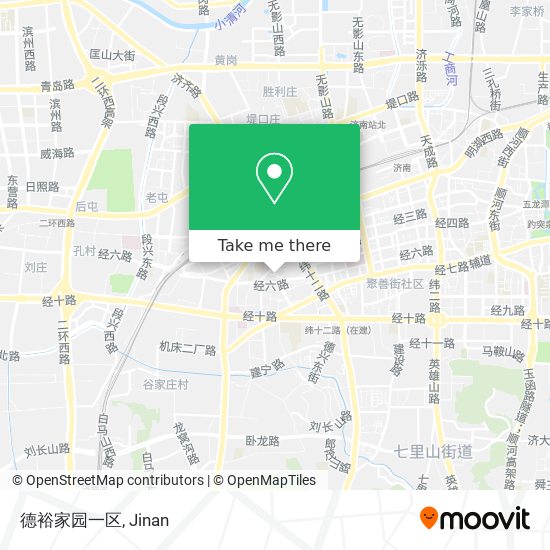 德裕家园一区 map