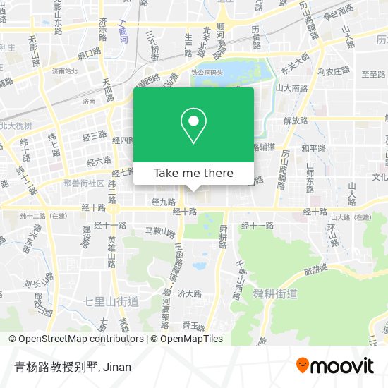 青杨路教授别墅 map