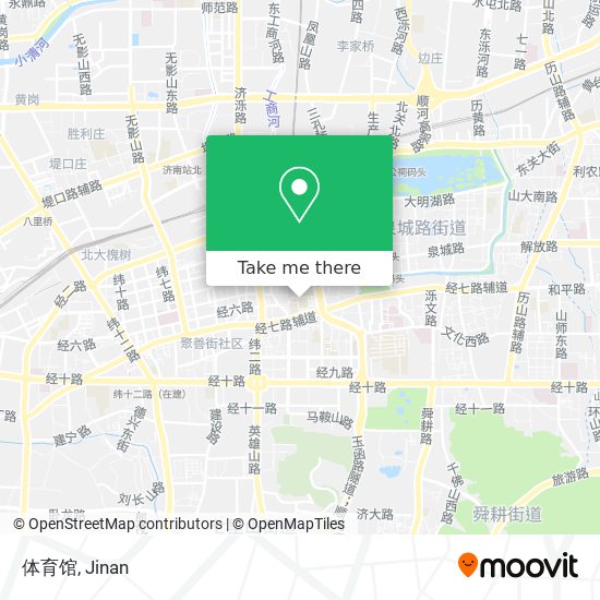 体育馆 map