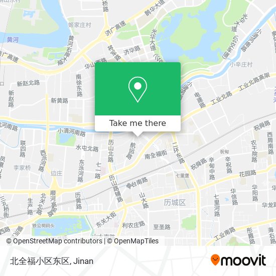北全福小区东区 map