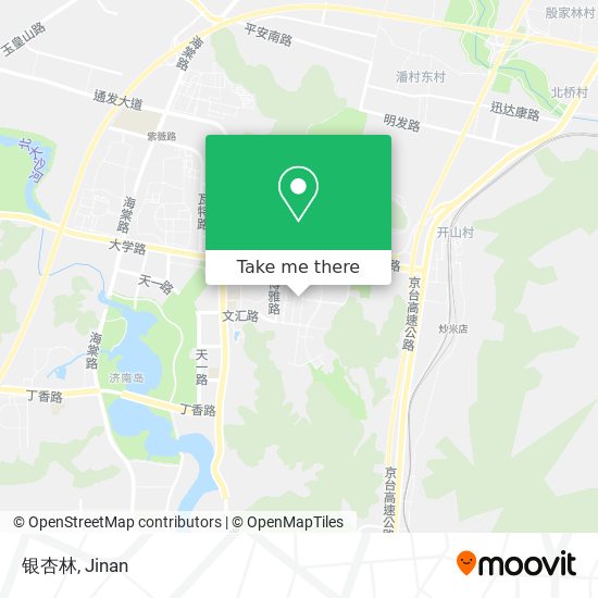 银杏林 map