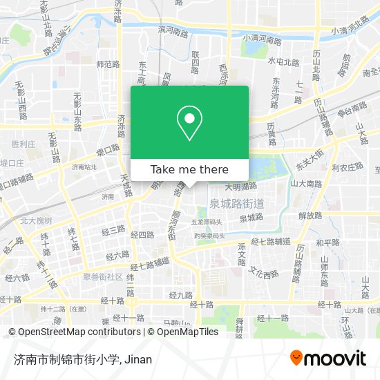 济南市制锦市街小学 map