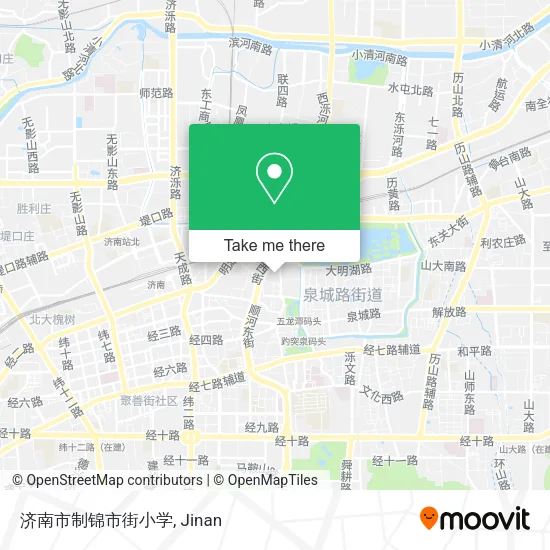 济南市制锦市街小学 map