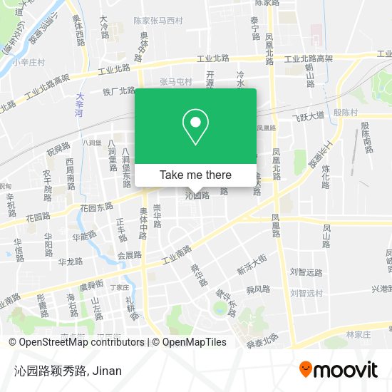 沁园路颖秀路 map