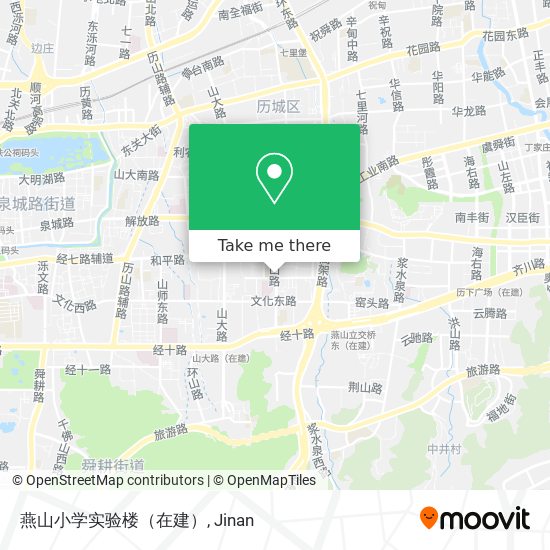 燕山小学实验楼（在建） map