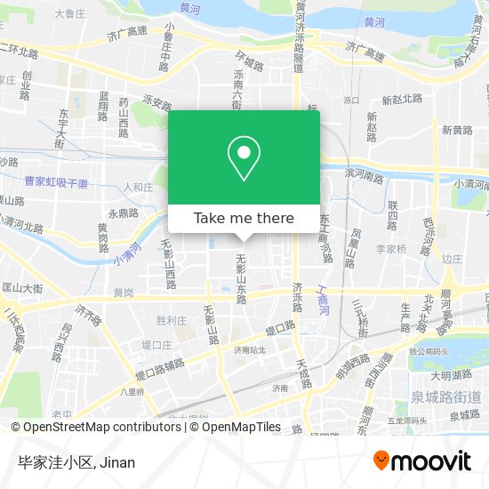 毕家洼小区 map