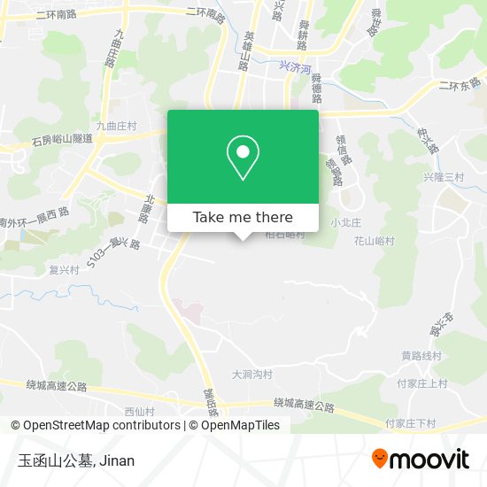 玉函山公墓 map