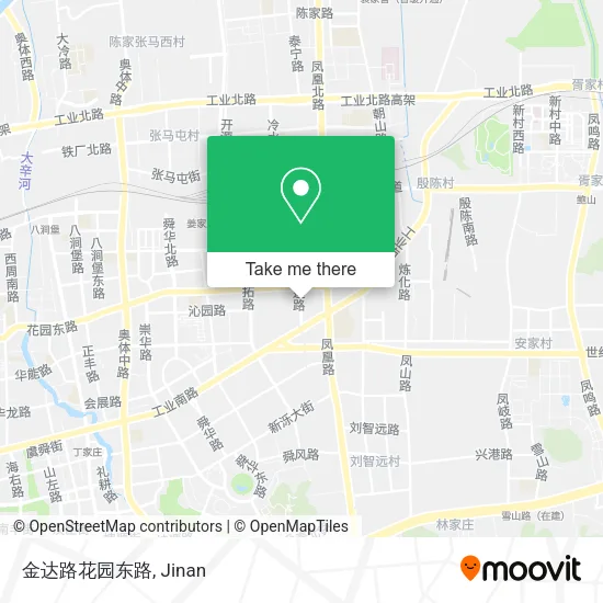 金达路花园东路 map