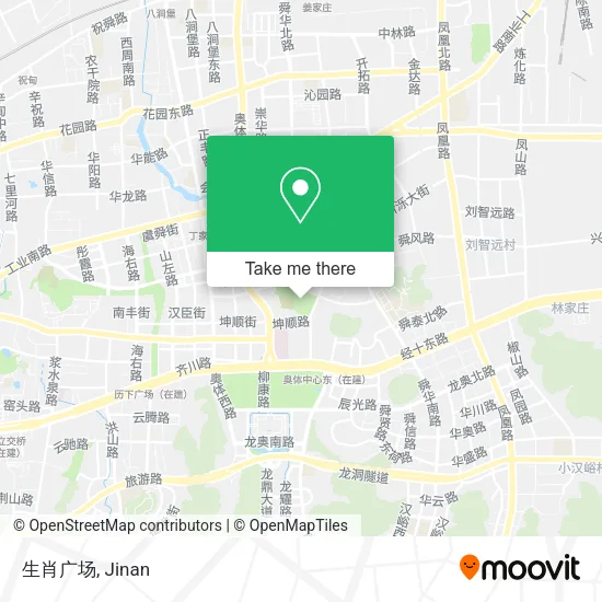 生肖广场 map