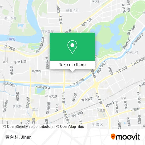黄台村 map