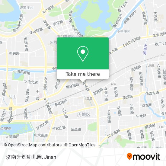 济南升辉幼儿园 map