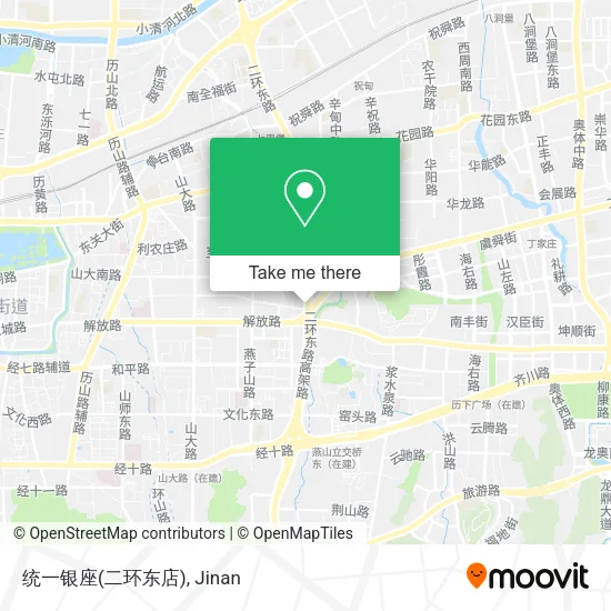 统一银座(二环东店) map