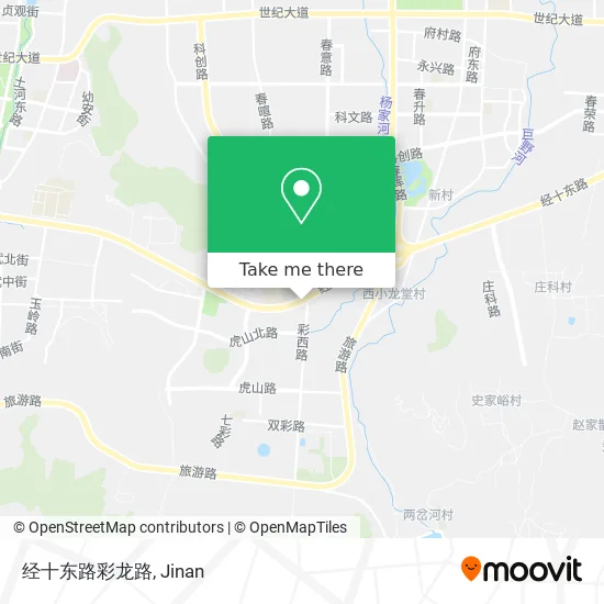 经十东路彩龙路 map