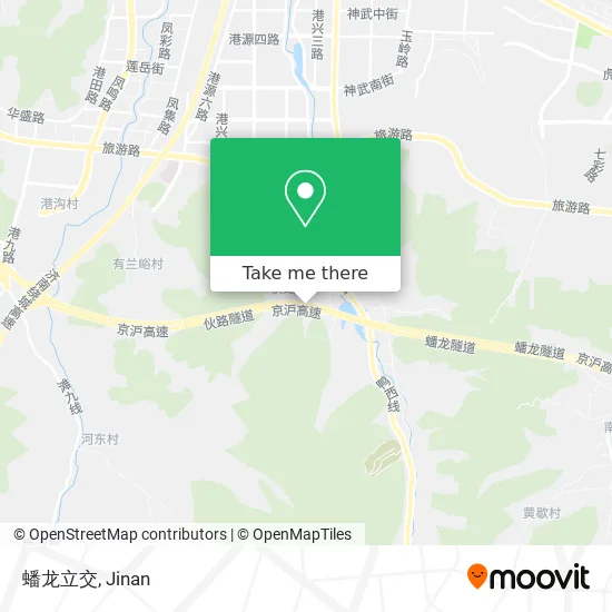 蟠龙立交 map
