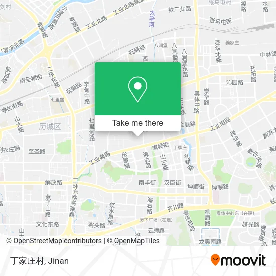 丁家庄村 map